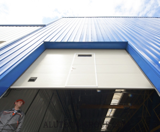 Промышленные ворота Алютех Protrend в Кропоткине