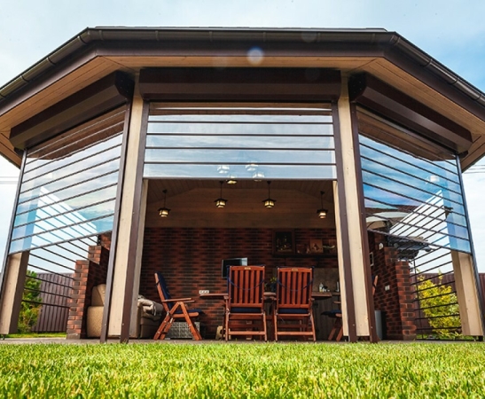 Прозрачные рольставни в Кропоткине