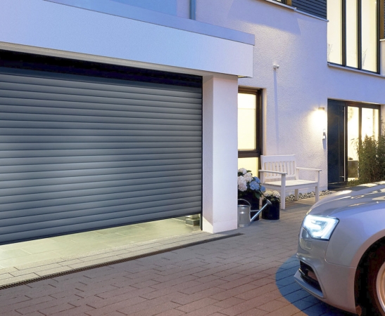 Ворота из роллетного профиля в Кропоткине